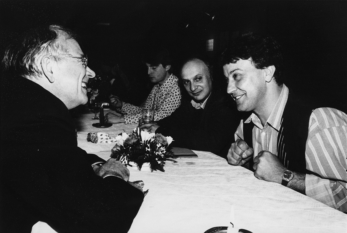 Michel Khleifi, Johan van der Keuken et Boris Lehman Michel Khleifi, Johan van der Keuken et Boris Lehman