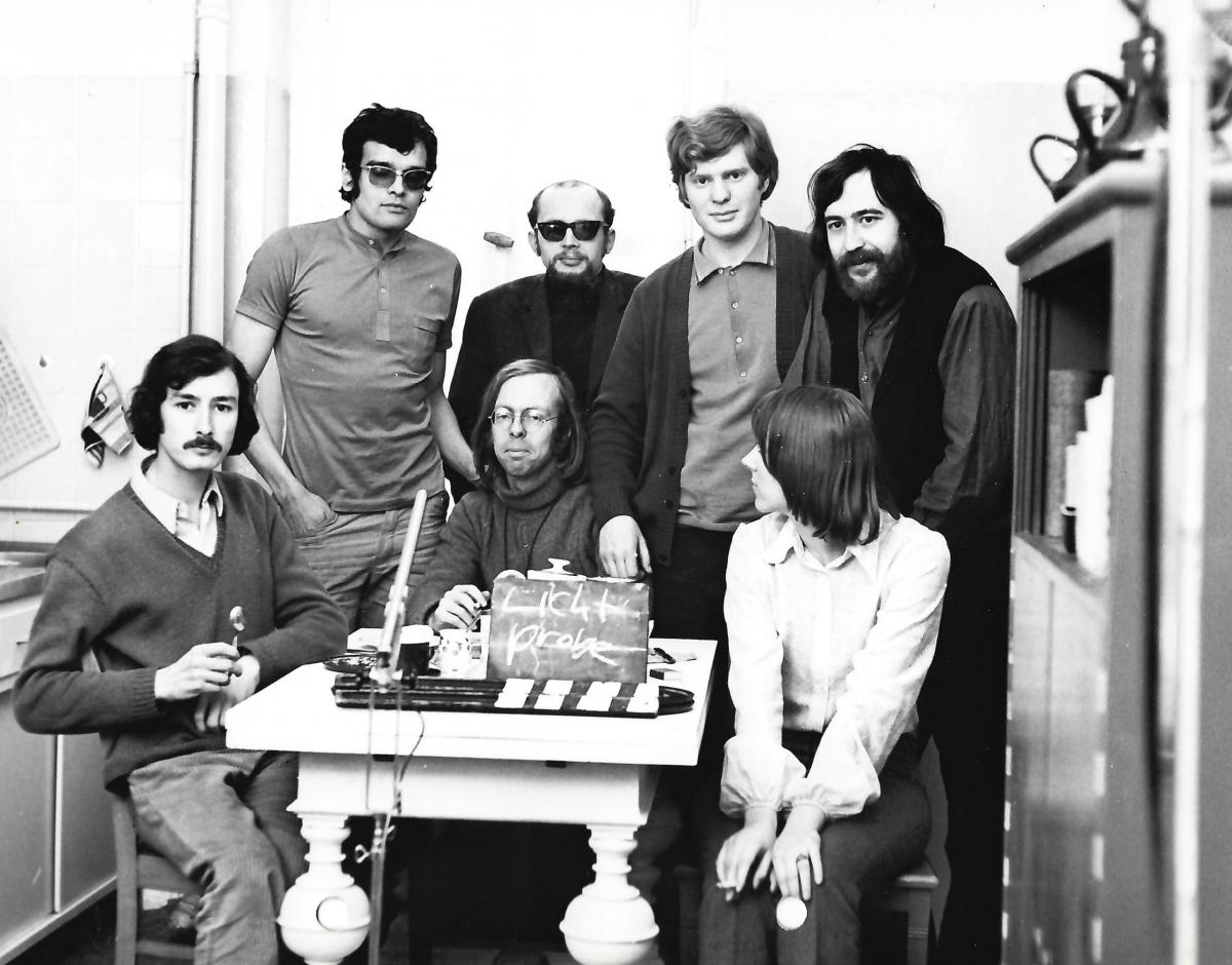 (5) Am Set von Labriola (Günter Peter Straschek, 1970). Foto: Michael Sauer. (5) Am Set von Labriola (Günter Peter Straschek, 1970). Foto: Michael Sauer.
