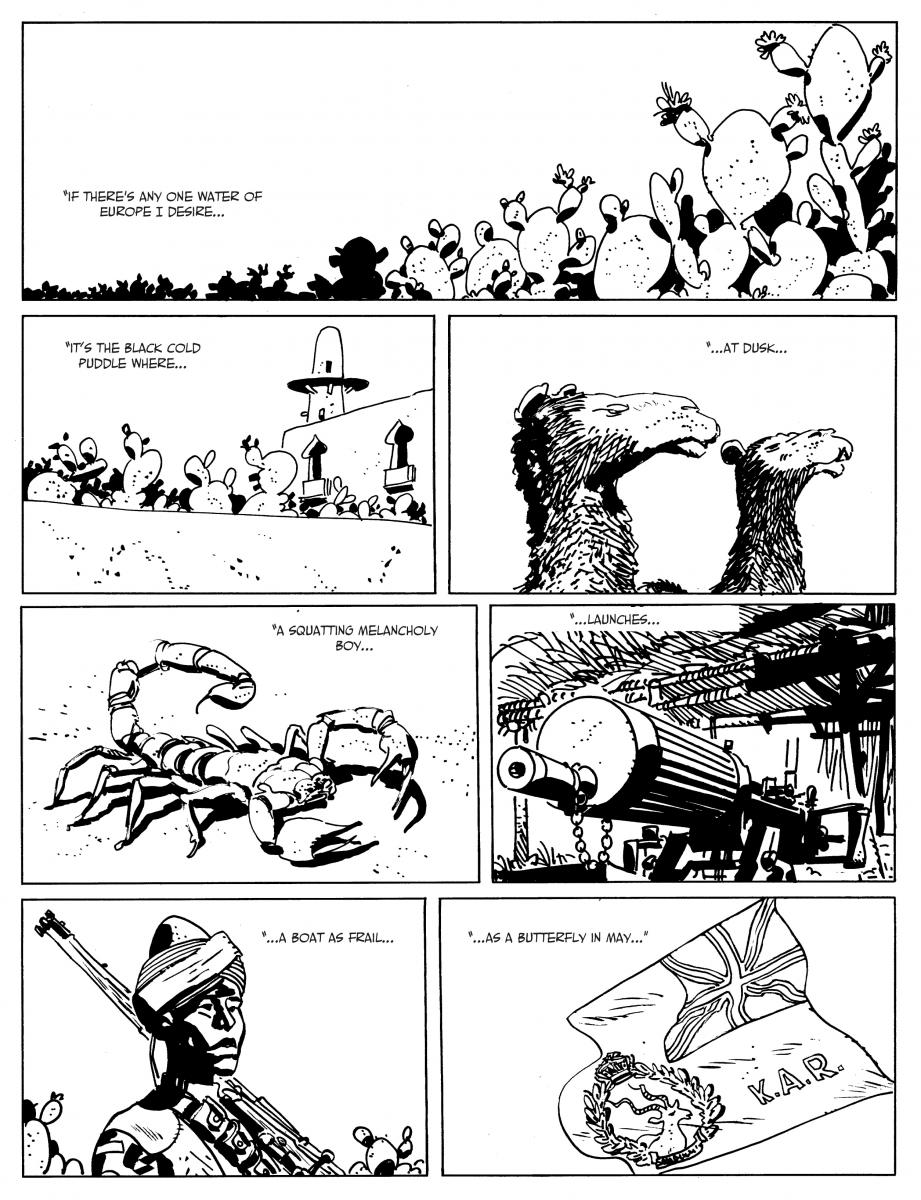 (1) Hugo Pratt, The Coup de Grace (1) Hugo Pratt, The Coup de Grace