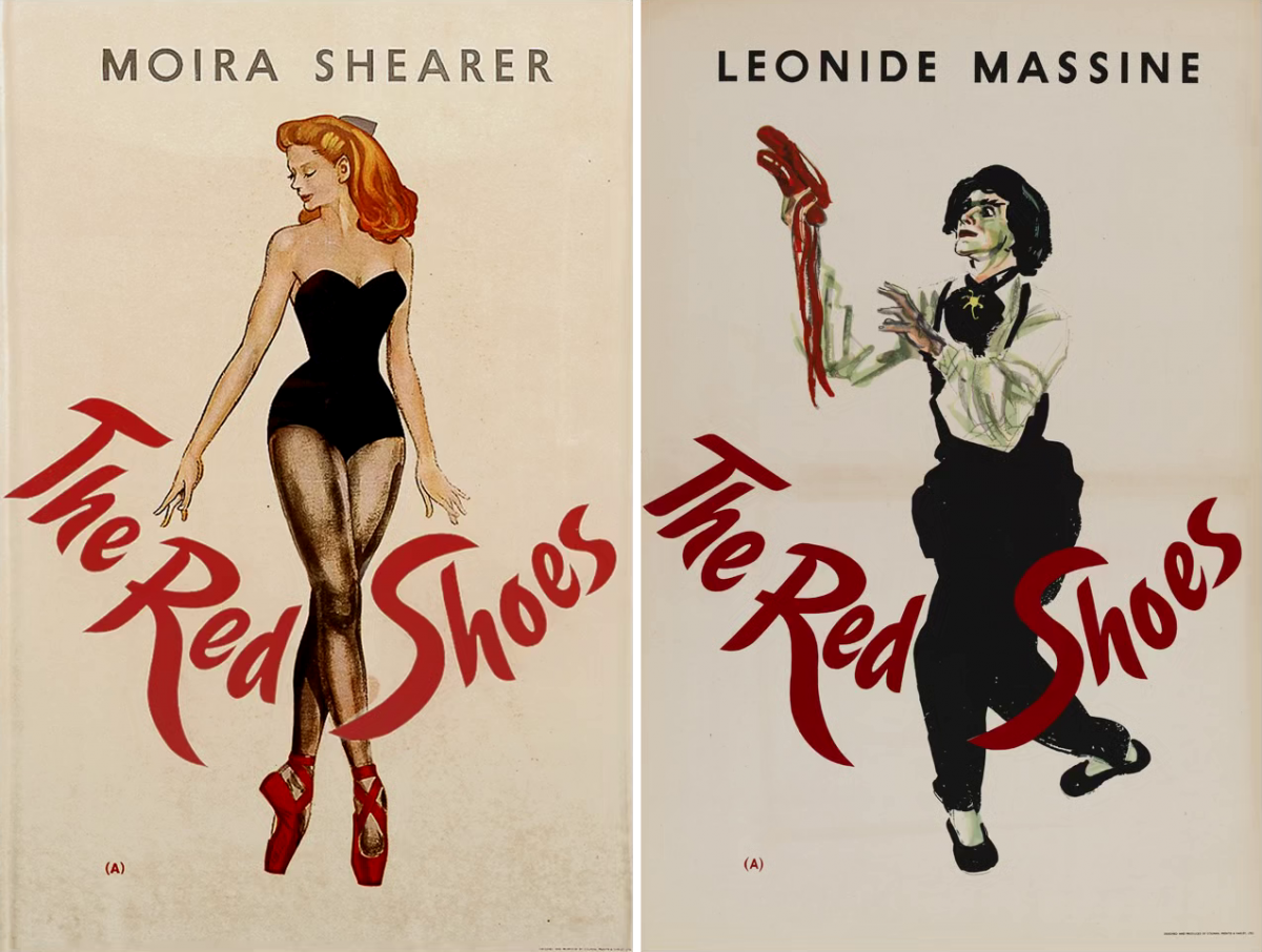 Two lobbycards used as promotion for The Red Shoes Two lobbycards used as promotion for The Red Shoes