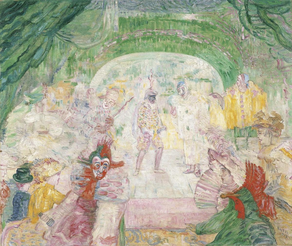 Theatre of Masks (James Ensor, 1908) Theatre of Masks (James Ensor, 1908)