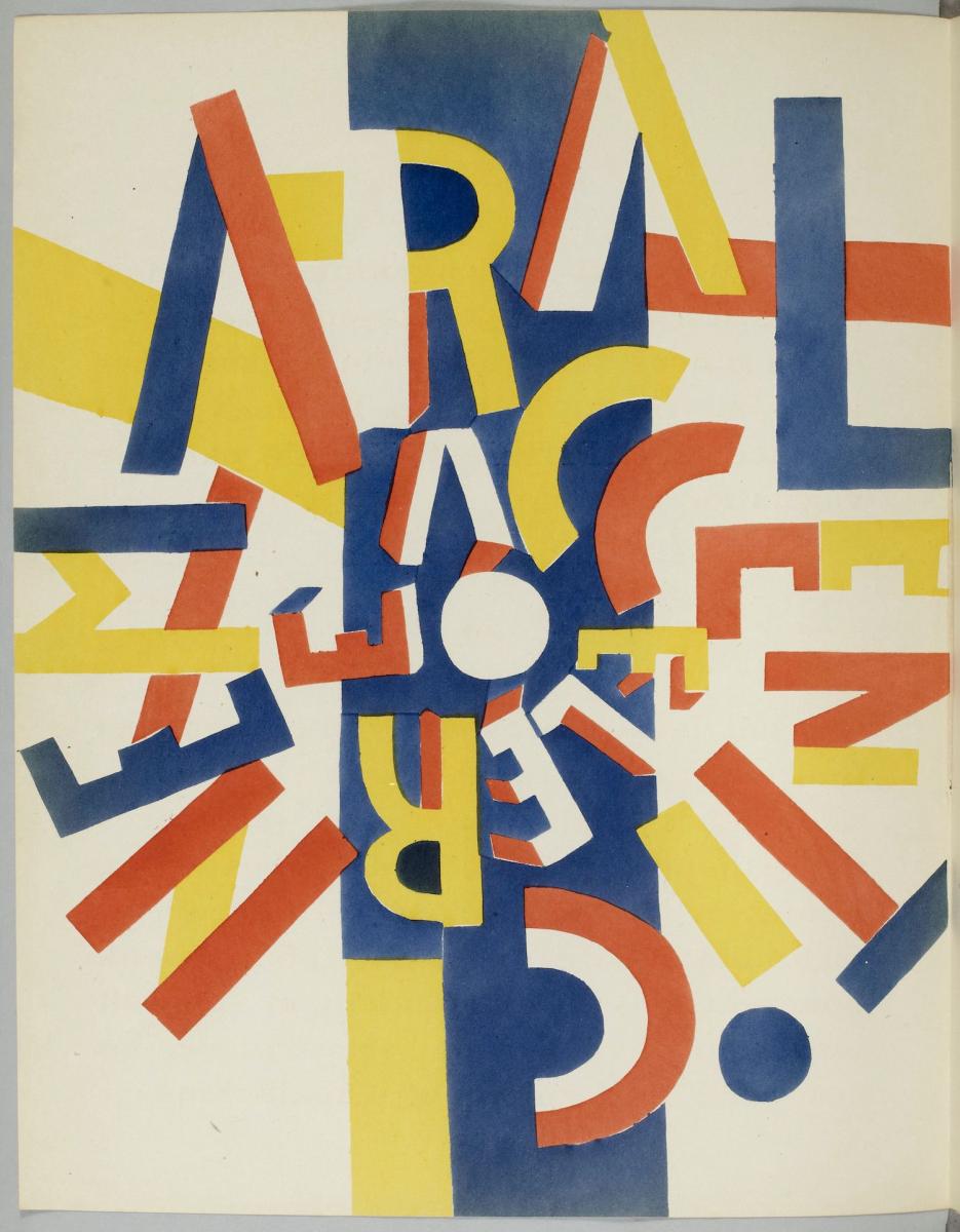 (27) Blaise Cendrars, La fin du monde filmée par l’Ange N.-D., Éditions de la Sirène, illustrations de Fernand Léger, 1919 (27) Blaise Cendrars, La fin du monde filmée par l’Ange N.-D., Éditions de la Sirène, illustrations de Fernand Léger, 1919