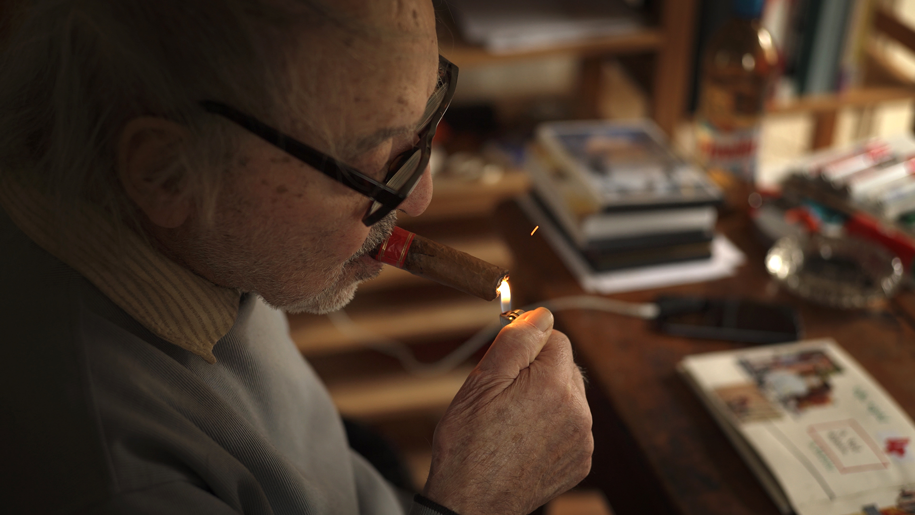 (4) Exposé du film annonce du film Scénario (Jean-Luc Godard, 2024) | © Écran Noir Productions