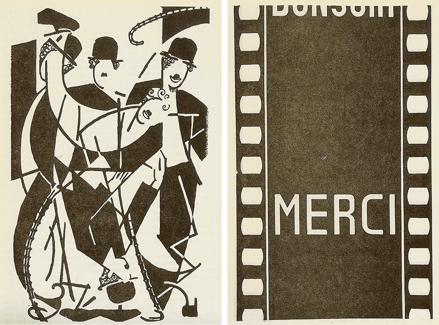 (4) & (5) Beelden uit het boek Cinéma (1921) van Jean Epstein (4) & (5) Beelden uit het boek Cinéma (1921) van Jean Epstein