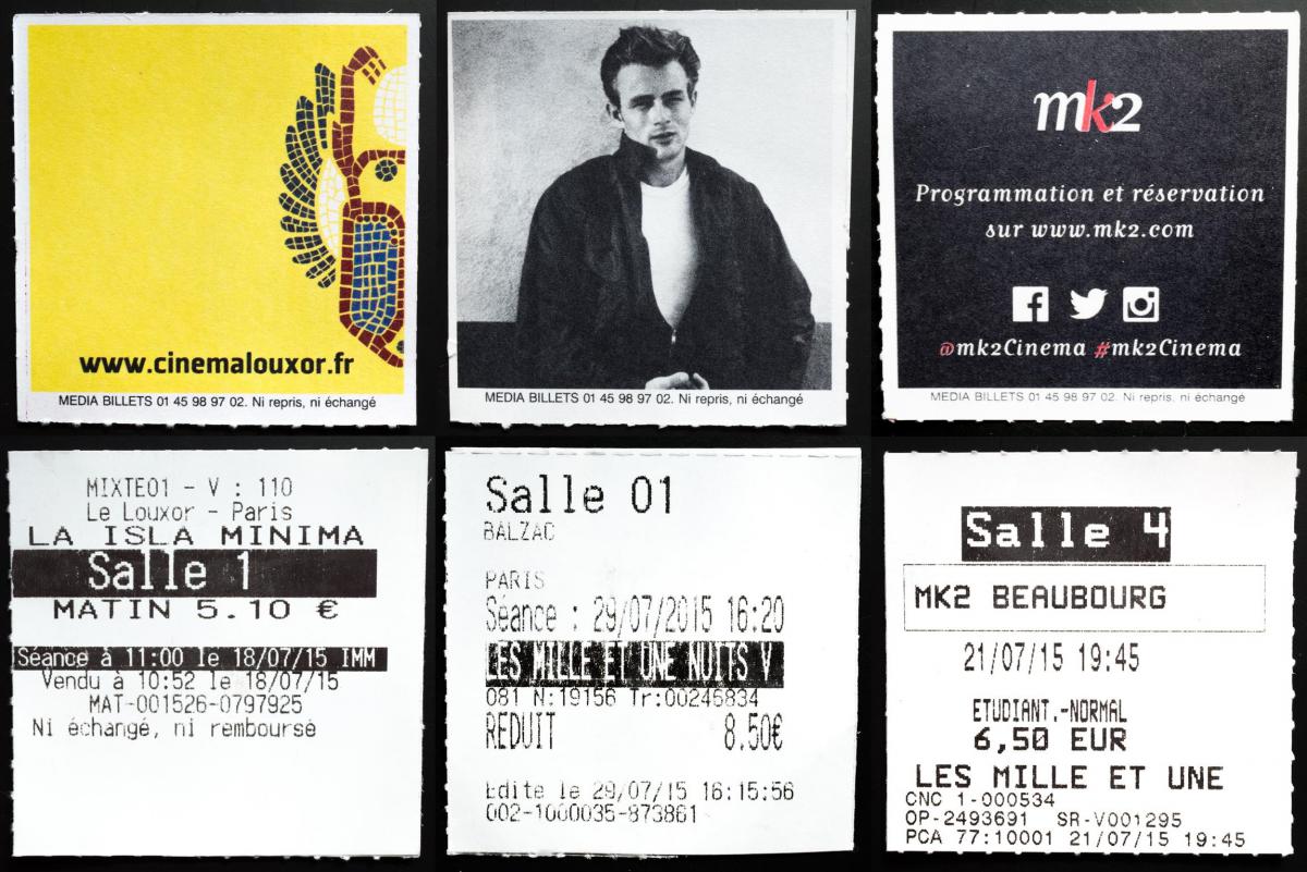 (4) Filmtickets Le Louxor, Le Balzac en Mk2 (4) Filmtickets Le Louxor, Le Balzac en Mk2