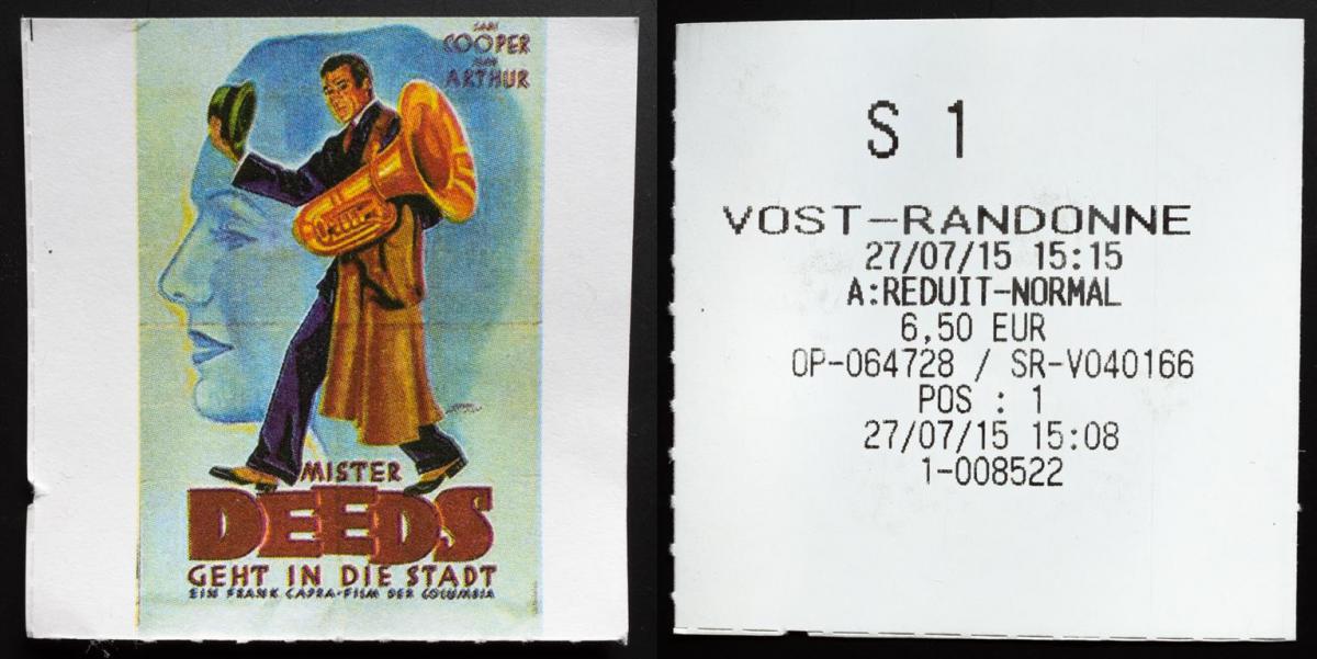 (10) Filmticket La Clef (10) Filmticket La Clef