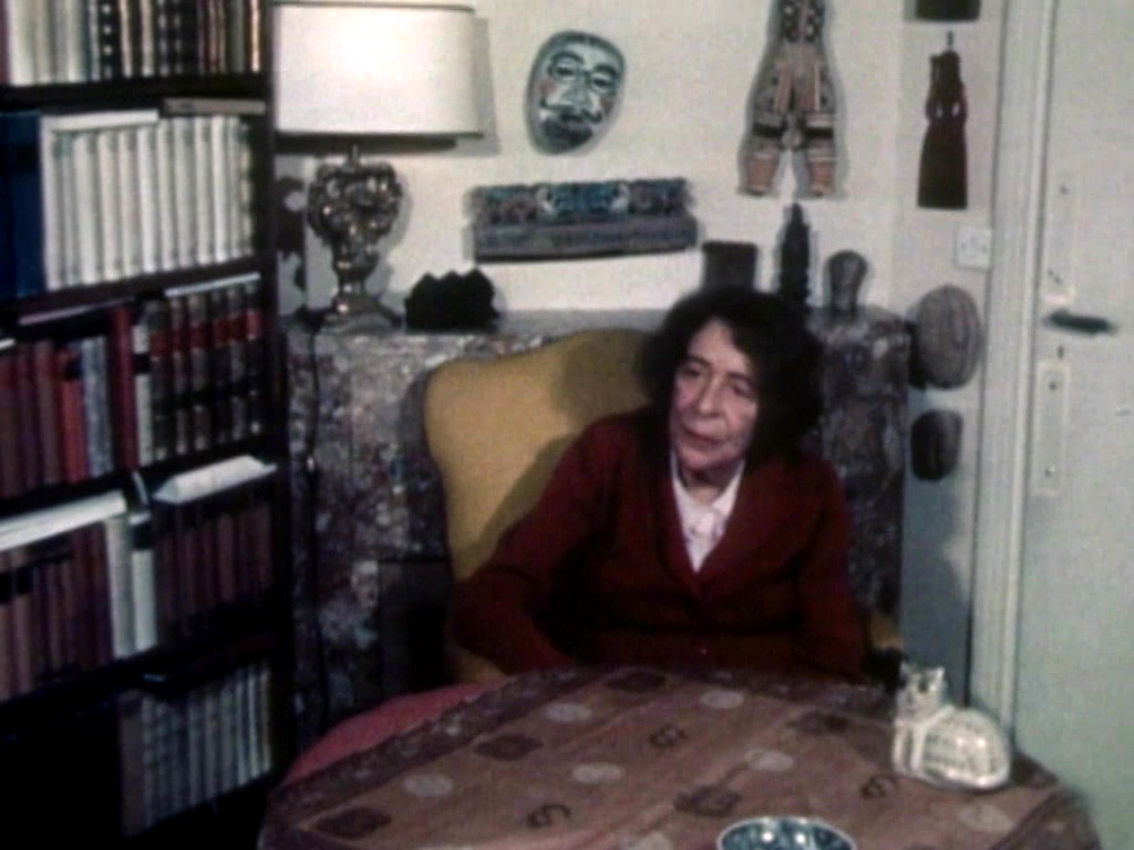 (4) Lotte H. Eisner im Filmemigration aus Nazideutschland (Günter Peter Straschek, 1975) (4) Lotte H. Eisner im Filmemigration aus Nazideutschland (Günter Peter Straschek, 1975)
